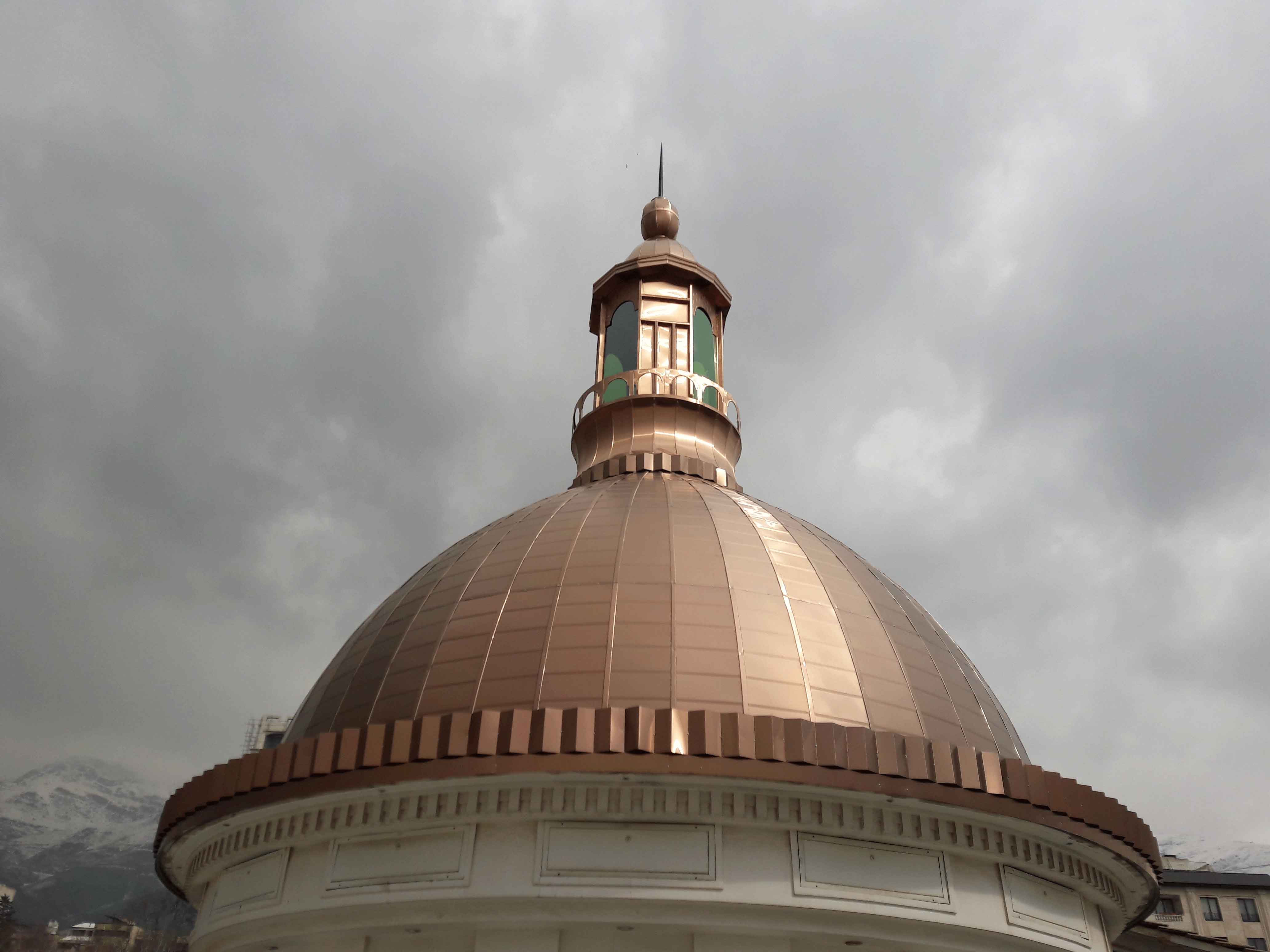 ساخت گنبد های ساختمانی (roof domes )